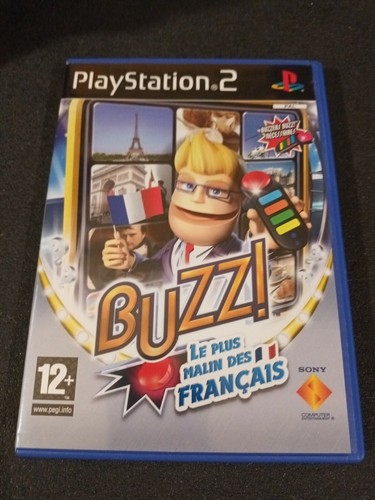PS2 Playstation 2 PAL buzz the movie quiz