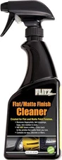 Flitz FM 11506 Flat Matte Finish Cleaner, 16 oz. Spray Bottle , Black