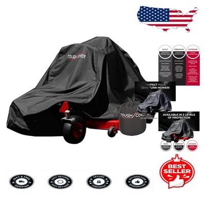 Extreme Weather Protection Zero-Turn Lawn Mower Cover - 79''L x 46''W x 55''H