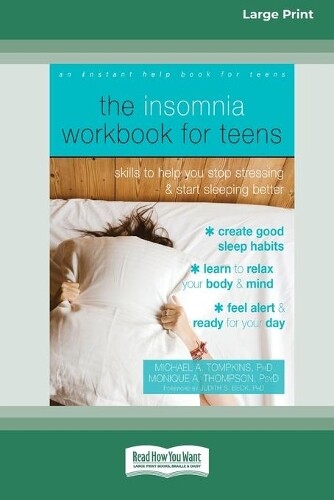 Michael A Thompkins Monique A Thomps The Insomnia Workbook For Tee