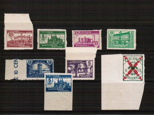 Spain Spanish Civil War Pro Patria Unmounted Mint mixed selection