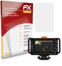 3x Film Protection d'écran pour Blackmagic Studio Camera 6K Pro mat&antichoc