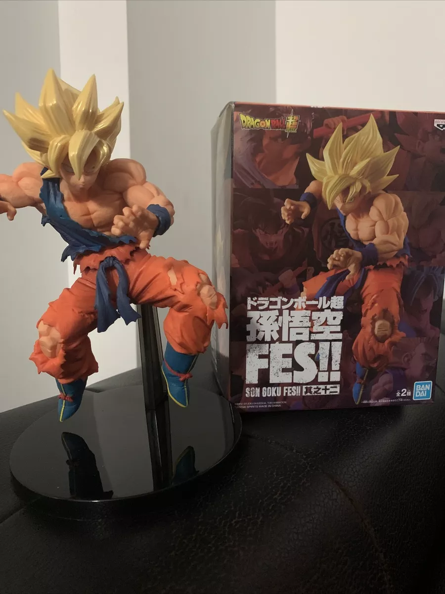 Banpresto Dragon Ball Super Super Saiyan Son Goku Fes!! Vol. 12 15 cm  Multicolor