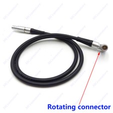 2Pin Adjustable Plug Male to 2Pin Cable Power Teradek Bond for ARRI Alexa Camera