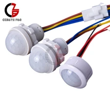 DC/AC Outdoor LED Security PIR Infrared Motion Sensor Detector Switch Wall Light