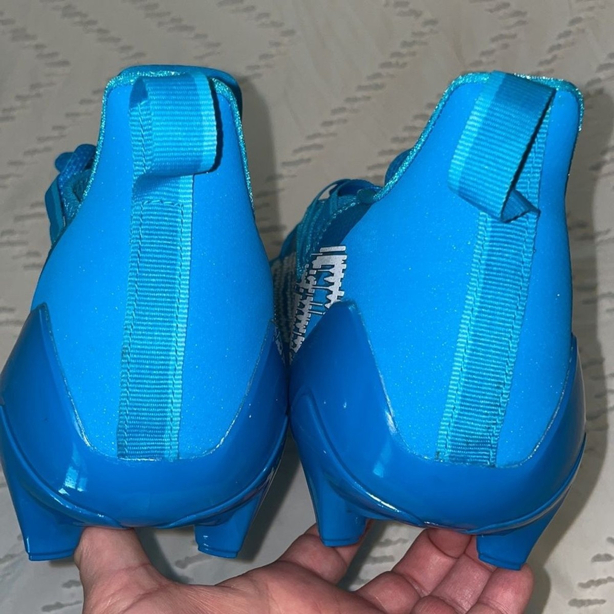 NWOT Adidas Adizero 21 Cyan Blue Football Cleats GY7956 Men\'s Size 15 SPG 753001 Amazon.com | adidas Men main image 4