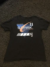 Iron Man Stark Industries Marvel Stark Motor Racing Shirt Rare Tee