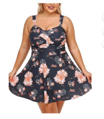 Sommer Mae Übergröße zweiteilige Badeanzüge für Damen - Bild 1 von 6
