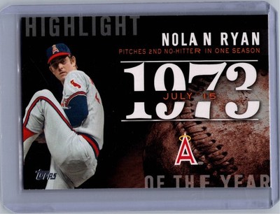2015 Topps Highlight of the Year #H-17 Nolan Ryan NM+
