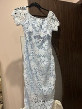 Women's Light Blue Floral Maxi Dress