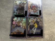 Juego de cartas de una pieza MANGA PAQUETE RARO - proxy de alta calidad Zoro, Chopper, Law -