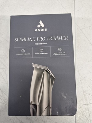 Andis Slimline Pro Trimmer D-8 Precision Blade Cord/Cordless Neck Beard Face