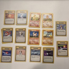 Pok�mon TCG Vintage Baseset 15 Card Bundle. 1999-2000 WOTC. LP-MP Condition