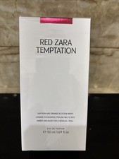 Zara Red Temptation EDP Perfume 50ml New In Box Sealed White Box EDP