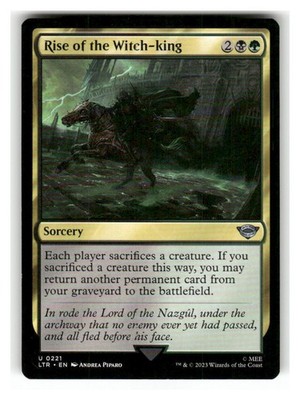 Rise of the Witch-King 221 Universes Beyond: LotR: Tales of Middle-earth MTG NM