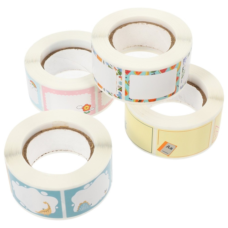 Colorful Self Adhesive Name Tag Stickers for Note Multipurpose Label ...