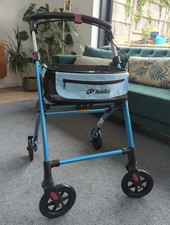 Mobilex Jaguar Rollator Blue Mobility Walker Excellent Condition Collect Bushey
