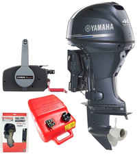 40HP Yamaha F40FETL EFi 4 Stroke Power Trim Outboard Remotes & 5 Years Warranty