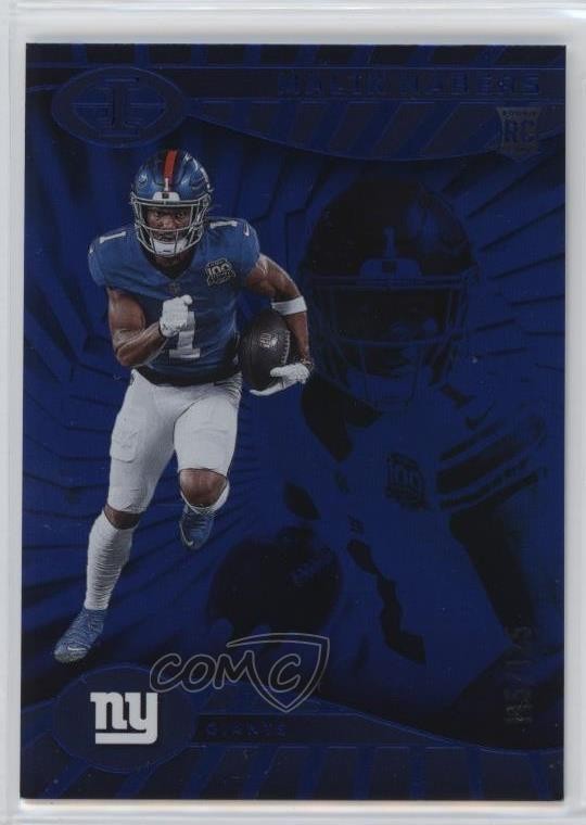2024 Panini Illusions Trophy Collection Blue /125 Malik Nabers #66 1pd2