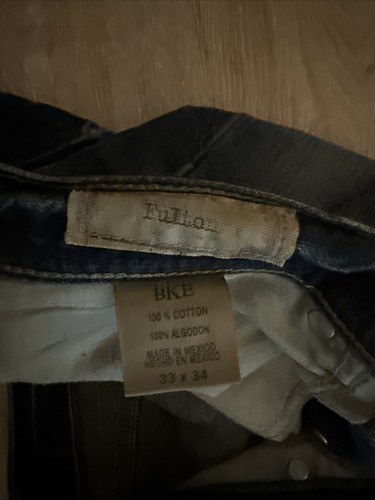 Vintage BKE Fulton Jeans Y2k OGs Size 33x34 Boot - Picture 10 of 15