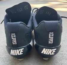 Botines de metal Nike Air Max Flywire BaseBall Air Clipper negros talla 10