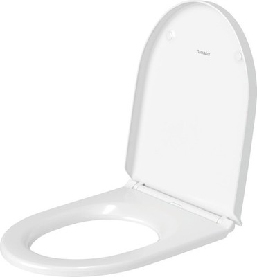 Duravit 0025290000 Duravit No.1 Elongated Toilet Seat, White