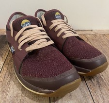 LEMS Women  s Mesa Rosewood Maroon/Pink Laces SZ 9.5 Hiking/Walking Comfort Shoes
