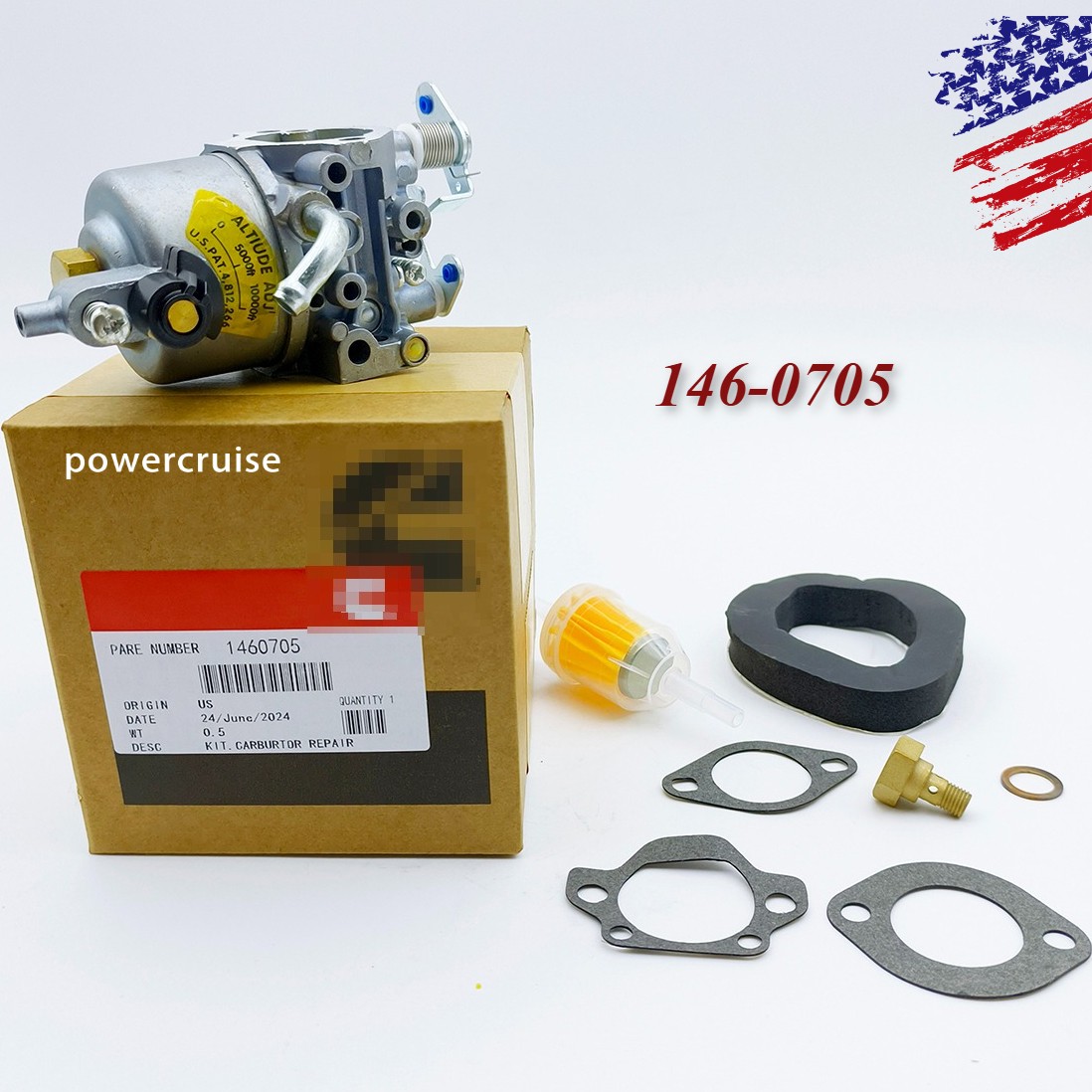 2.8 Kv 2800 Gasoline Assembly 146-0705