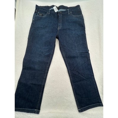 MCR Safety Summit FR Jeans Mens 44x30 Dark Wash Flame Resistant Work Pants P2D