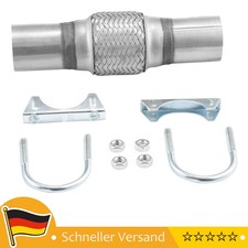 Flexrohr mit 2 Schellen 45x100/210mm ohne Schweißen für Seat für Skoda für Ford