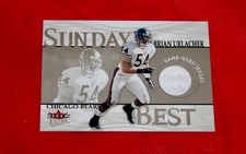 2001 Fleer Ultra Card - Bears Brian Urlacher Game Used Jersey