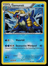 Samurott Cosmos Holo Rare Boundaries Crossed 41/149 NM E3363 on eBay