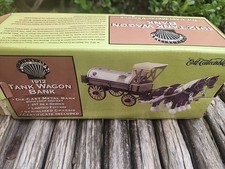SHELL OIL 1912 HORSE TANKER WAGON ERTL DIECAST BANK SPECIAL ED. Shell Gasoline