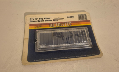 KC Hilite Vintage 4630 3x6 Fog Clear Glass Sport Series Lens