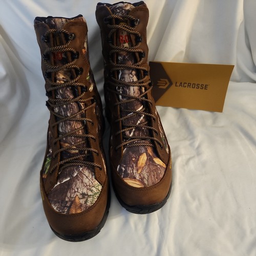 LaCrosse Ridgeback 8" REALTREE EDGE DNA 800G Size 14