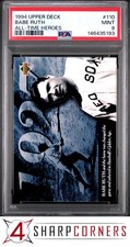 1994 UPPER DECK ALL-TIME HEROES #110 BABE RUTH HOF POP 2 PSA 9