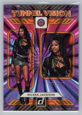 2025 Donruss WNBA Rickea Jackson Tunnel Vision Orange Fireworks 367/399 #12