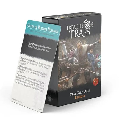 Dungeons & Dragons RPG Treacherous Traps: CR 5-8 Kobold Press 5E Neu & Sealed