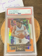 2016-17 Jamal Murray Rookie Card Panini Select Tri Color Prizm PSA 9 RC. rookie card picture