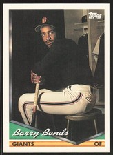 1994 Topps Barry Bonds Baseball Card #700 - San Francisco Giants