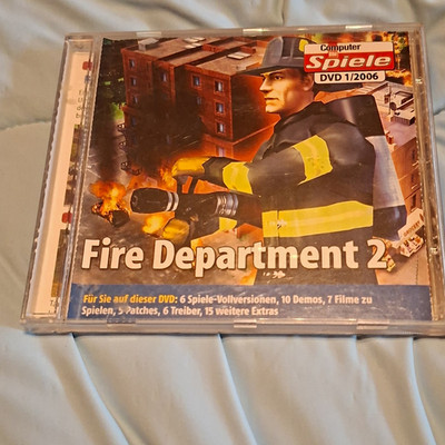 Computer Bild Spiele DVD 1/2006 Fire Department 2 DVD Deutsch Windows 98/ME/XP