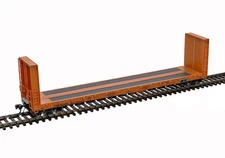 Atlas 20007098 HO Scale Canadian National 51' 6" Bulkhead Flat Car 603417