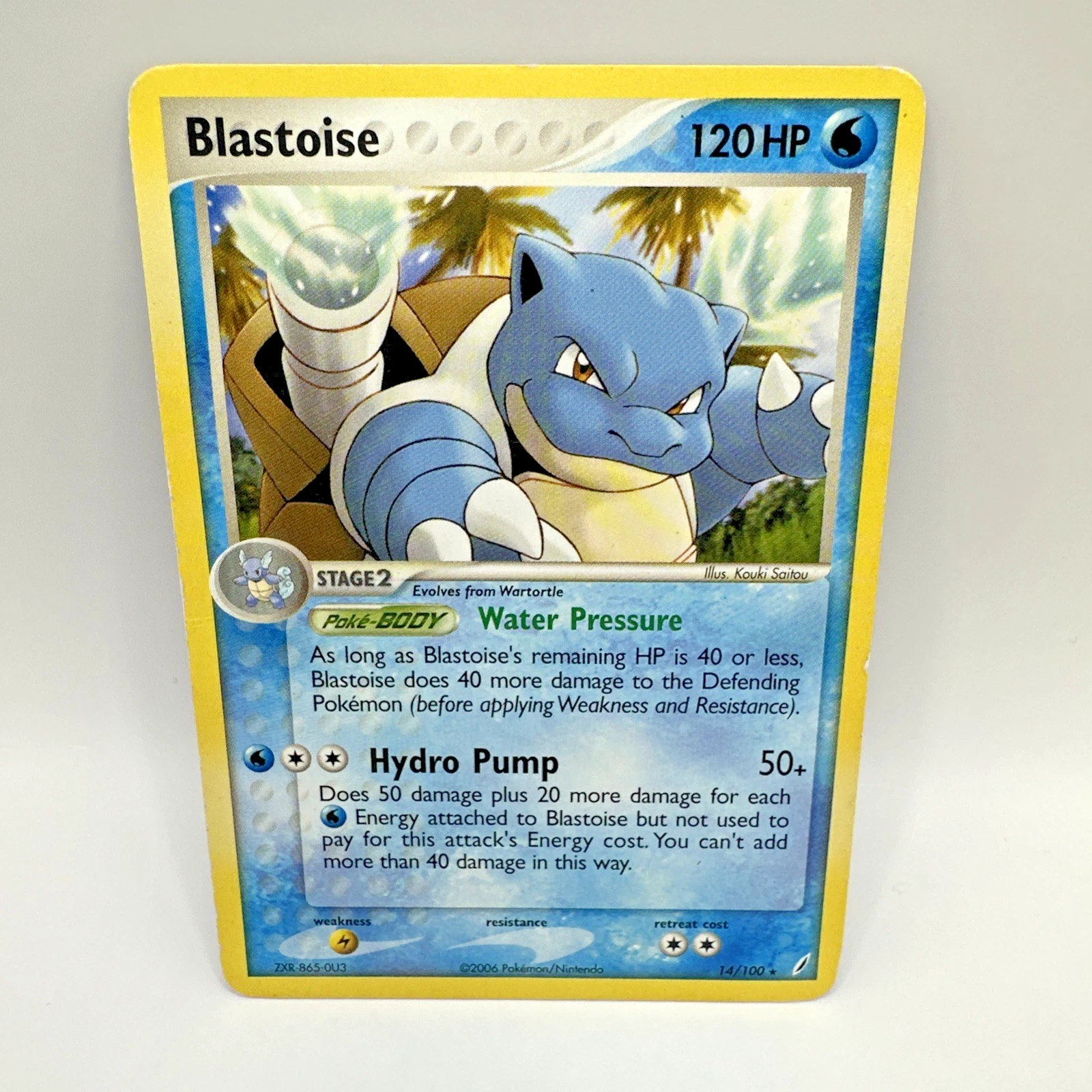 Pokemon - Blastoise - Crystal Guardians Regular - *MP*