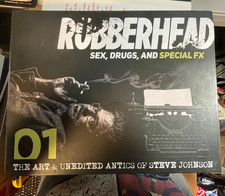 RUBBERHEAD: SEX, DRUGS, AND SPECIAL FX VOL. I By Steve Johnson Signed *EX Cond