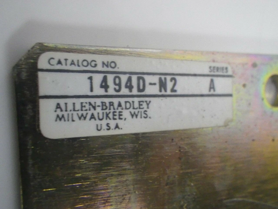 JA3100 1494D42 -N2 AB AB -DE-LON breaker 600V  100AMP 3Poles (Used Tested) - Image 2 of 4