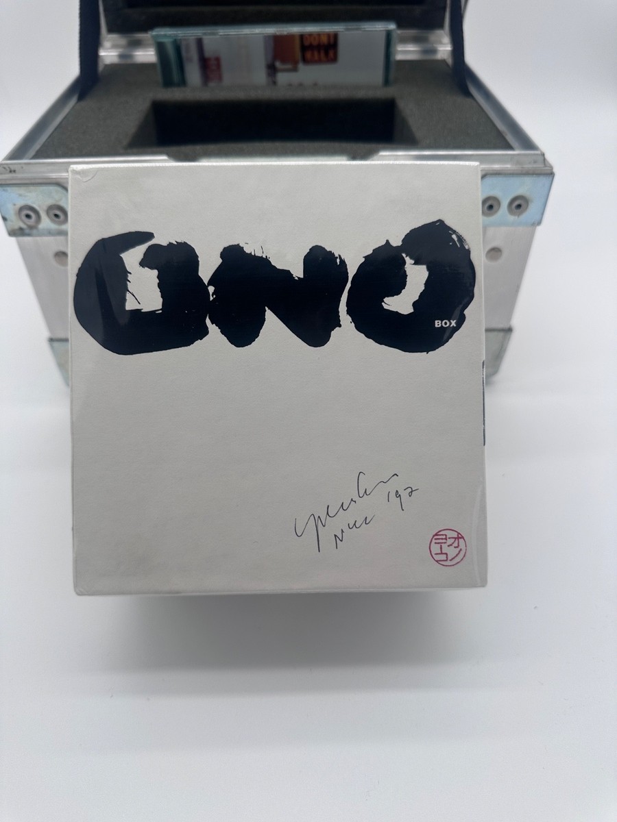 Yoko Ono Onobox Ultracase #2/350 Previously Owned by Yoko - Signed