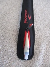 New LONGONI Pool Shaft S2 w/Kamui Black 12.8mm Tip/Shaft Made Italy-LOWER PRICe