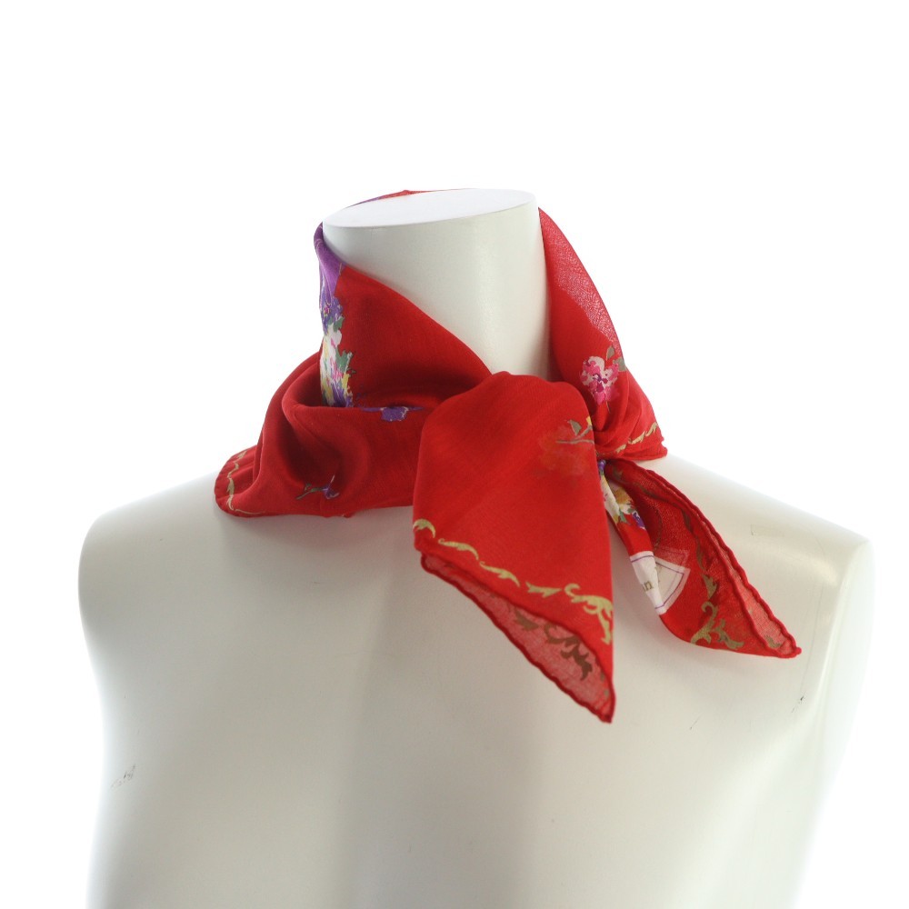 Christian Dior Scarf Stole Logo Set Of 4 Pattern Gy18 /Mq Women's Authentic thumbnail 5