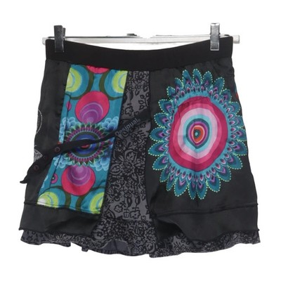 Desigual, Rock, Größe: 140, Schwarz/Mehrfarbig, Baumwolle/Polyester #veo
