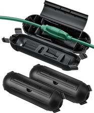 3Pack Outdoor Extension Cord Safety Cover, Weatherproof Electrical Connection B